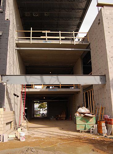 Construction of Cesar E. Chavez Elementary School, Entrance Area