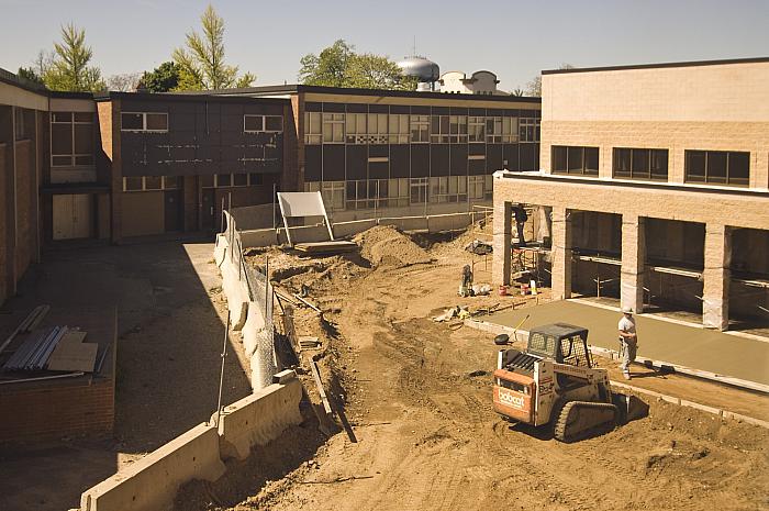 Construction of Cesar E. Chavez Elementary School & Hall School