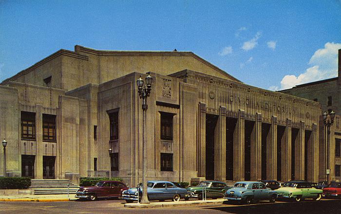 Civic Auditorium (Welsh Auditorium), Postcard