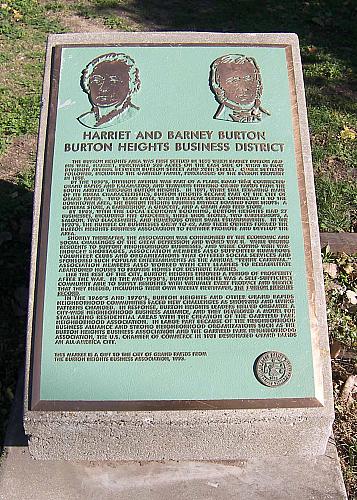Harriet and Barney Burton Memorial