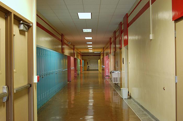 Iroquois Middle School - Third Floor, South Hall