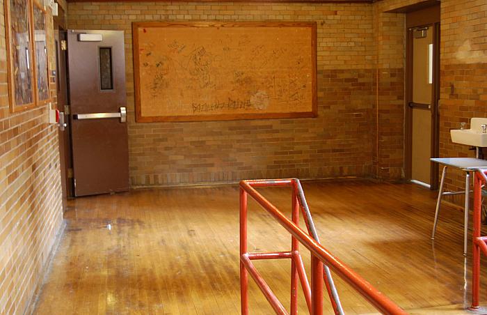 Iroquois Middle School - Entrance to Boy's Gym