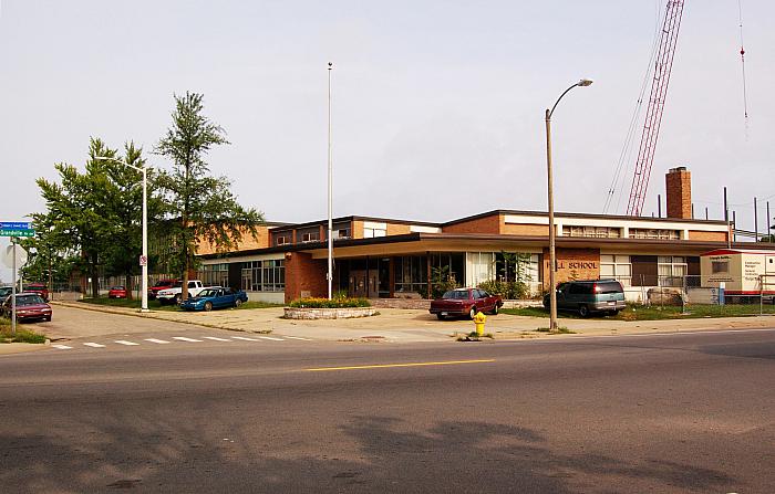 Construction of Cesar E. Chavez Elementary School & Hall School