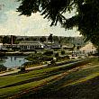 Lake and Greenhouses