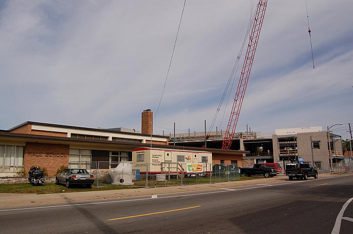 Construction of Cesar E. Chavez Elementary School & Hall School