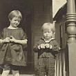 Geraldine and Bill Lynch, Front Porch of 19 Queen St. NE