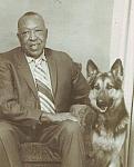Frank Lamar and his Dog