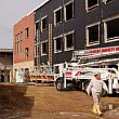 Construction of Cesar E. Chavez Elementary School, Looking West