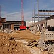 Construction of Cesar E. Chavez Elementary School, Looking West