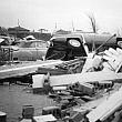 Tornado Tumbles Cars