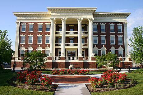 ICCF Building, Entrance and Garden