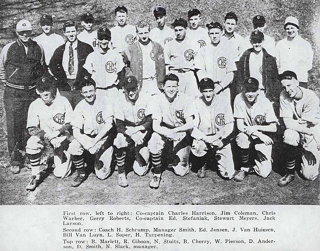 Creston High School Baseball Team