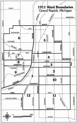 Grand Rapids Wards, 1911