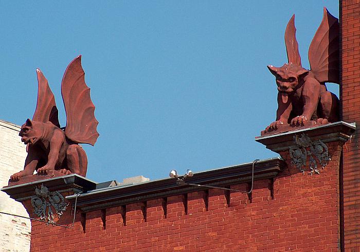 Waldron Building Gargoyles