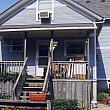 House in 300 block of Sunset Ave., Rear View