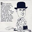 John R. Cassleman Caricature