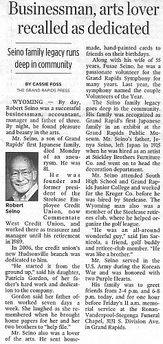 Robert Seino Obituary
