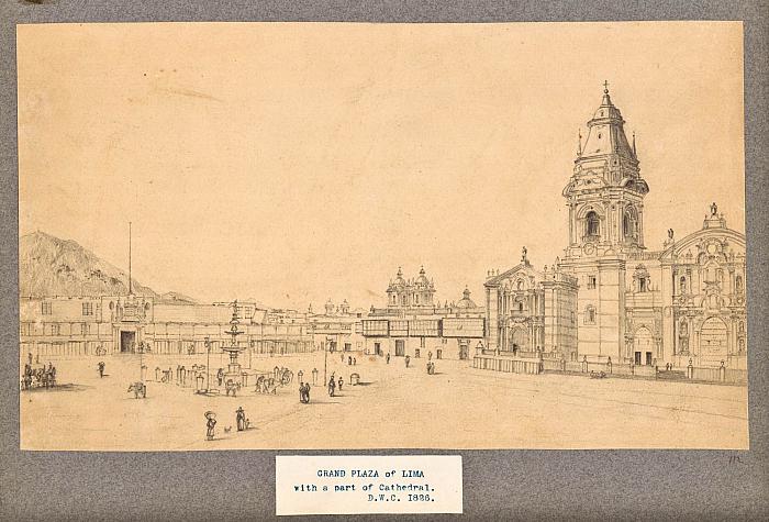 Grand Plaza of Lima with Cathedral