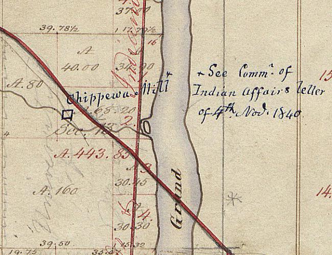 1837 Survey North of the Rapids