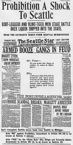 Prohibition in Seattle