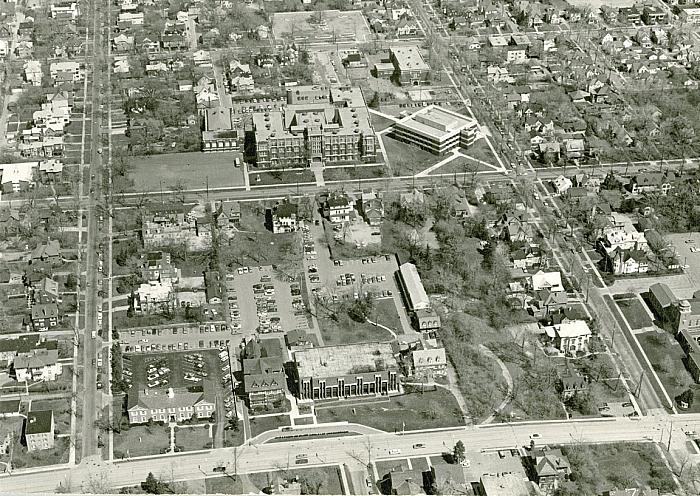 Davenport College, Aerial View