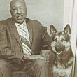 Frank Lamar and his Dog