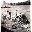 WWII U.S. Army Corp Nurses Washing Their Hair