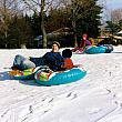 Sliding on the Hill at Northpointe Christian School