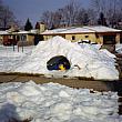 Snow Fort on Edith Avenue