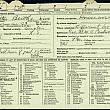 Bertha Brazelton Registration Card, front