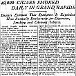 40,000 Cigars Smoked Daily in Grand Rapids