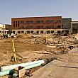 Construction of Cesar E. Chavez Elementary School, Looking North