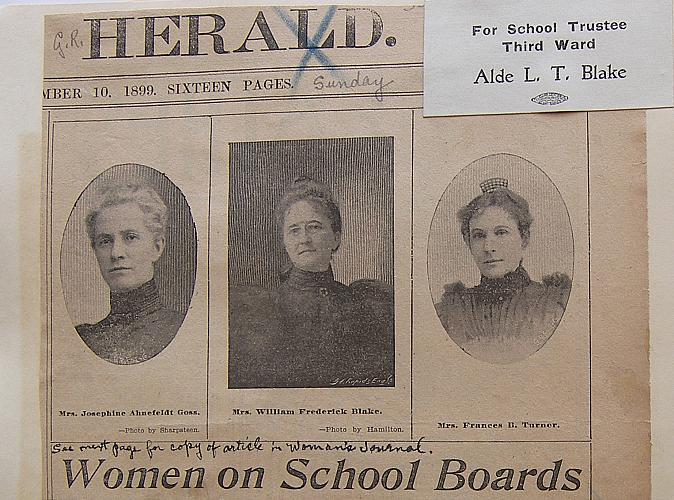 Women on School Boards (1)