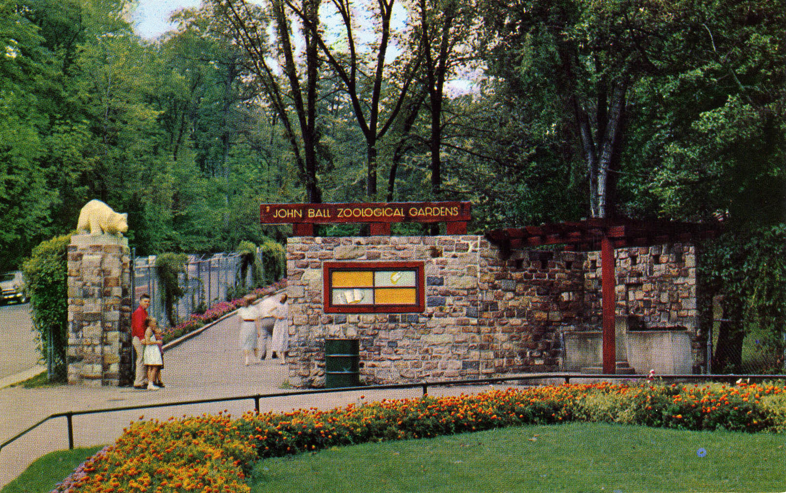 Zoo Entrance John Ball Park History Grand Rapids