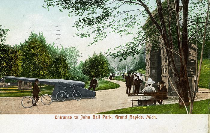 John Ball Park Entrance