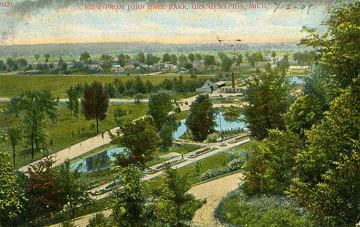 View Toward the City from John Ball Park