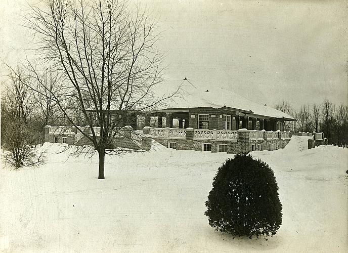 John Ball Park, Pavilion in Winter