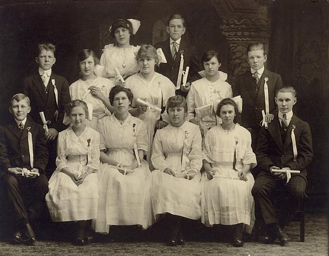 Hall School Graduation January 1916 (1)