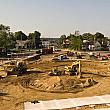 Construction of Cesar E. Chavez Elementary School Playground, Looking South