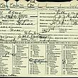 Agnes Bell Registration Card, front