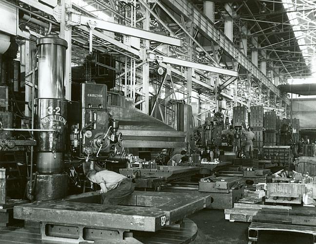 Metal Stamping Plant Interior