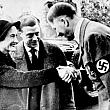 Wallis Simpson and Edward Greeting Hitler