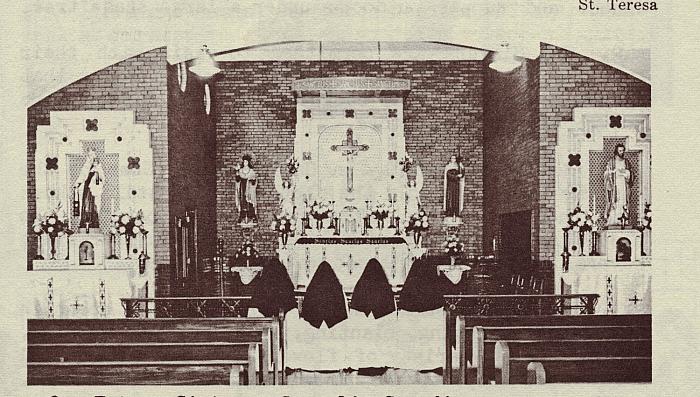 Kneeling Carmelite Nuns