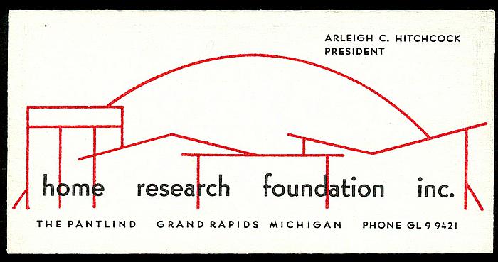 Arleigh C. Hitchcock's Business Card