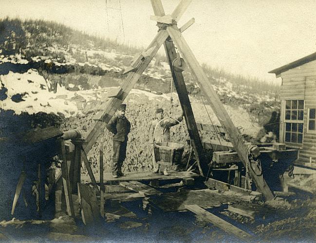 Blacksmith Shop at the Gypsum Mine Shaft