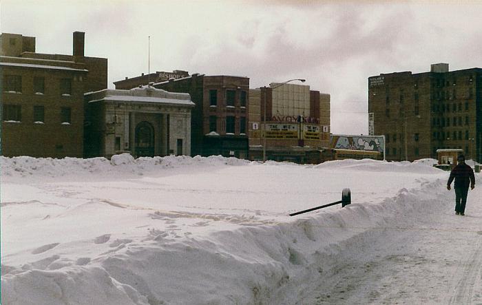 Monroe Mall During Construction