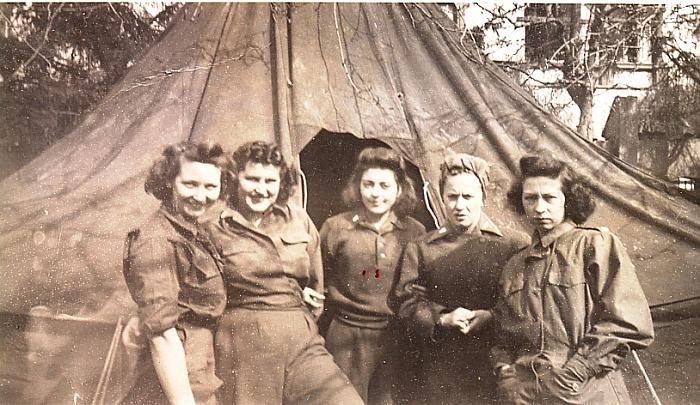 WWII Nurses of the US Army 51st Field Hospital of the 1st Army