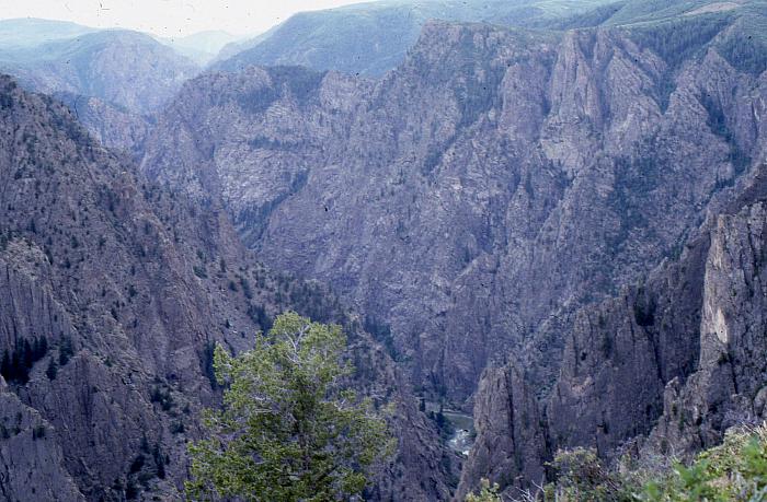 Painted Wall of the Black Canyon