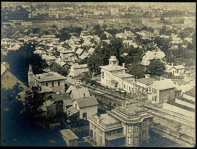 Looking West from the School Tower