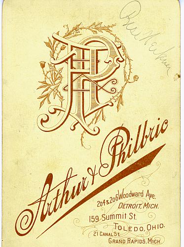 Arthur & Philbric Cabinet Card